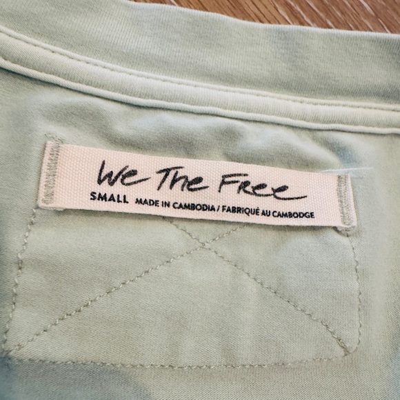 Free People Mint Crop Small - Picture 3 of 5